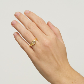 Cammi Ring Labradorite | Gull