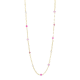 Lina Necklace Pink Purple Tones | Gull