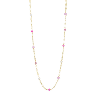 Lina Necklace Pink Purple Tones | Gull