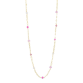 Lina Necklace Pink Purple Tones | Gull