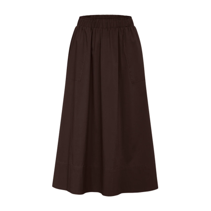 Vilma Skirt | Dark Brown