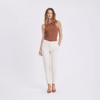 Julia Ankle 085 | Ivory Melange