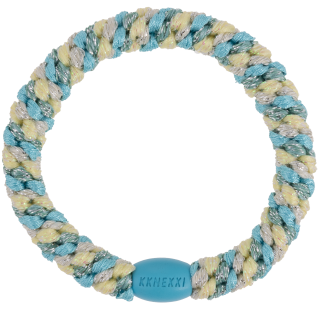 Mix Turquoise Yellow Glitter