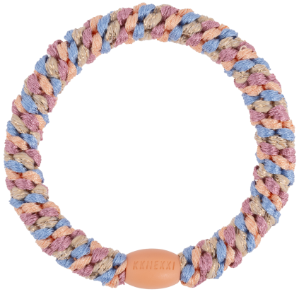 Mix Peach Blue Glitter
