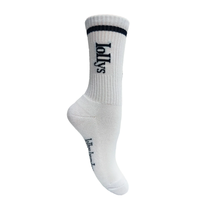 Rowan Socks | White