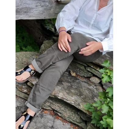Tessy Slubtwill | Dark Green