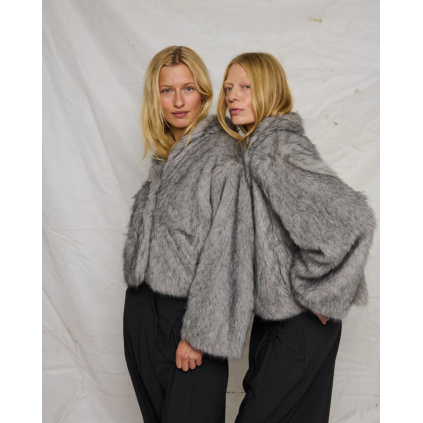 Fiona Short Fur | Grey