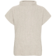 Cashmerepullover med vaskebjørnsgarn | Light Beige