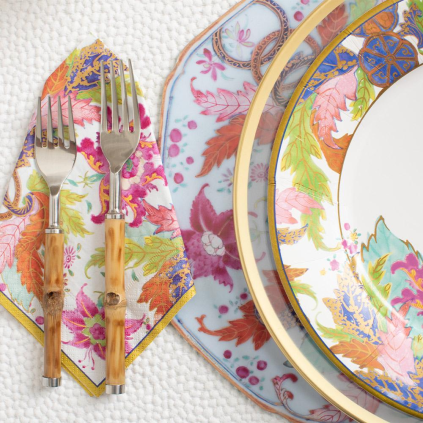 Servietter Lunch | Tobacco Leaf Ivory