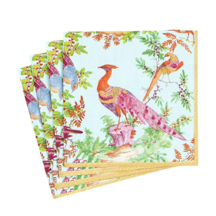 Servietter Lunch | Chelsea Birds Celadon