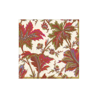 Servietter Cocktail&Cake | Paisley Leaves Ivory