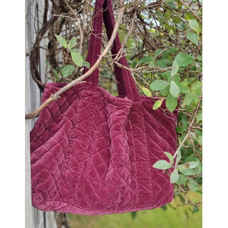 Bag Velour | Port Wine