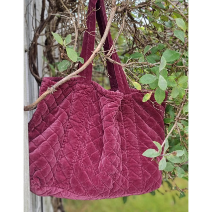 Bag Velour | Port Wine