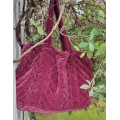 Bag Velour | Port Wine