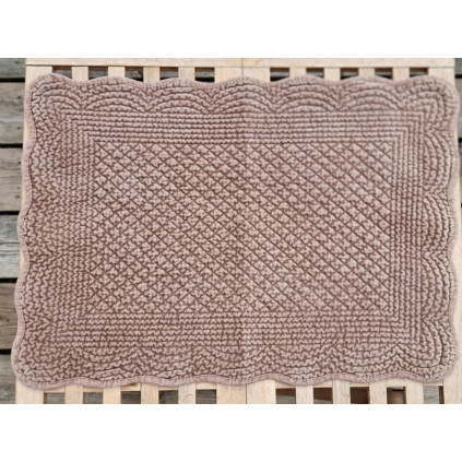 Spisebrikke Velour | Latte