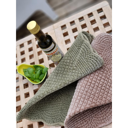 Spisebrikke Velour | Latte