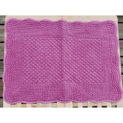 Spisebrikke Velour | Rosy Pink