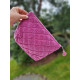 Toalettmappe Velour | Rosy Pink