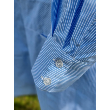 Petra Shirt | Blue Stripe