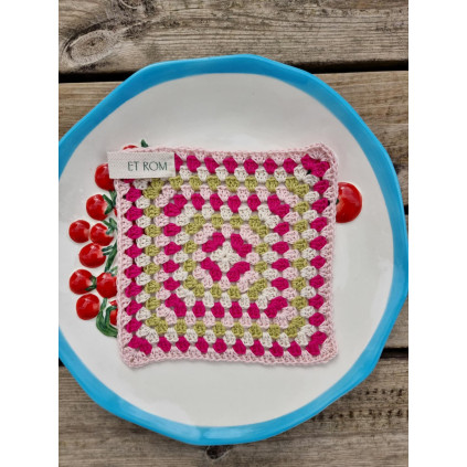 Håndlaget klut | Apples and Roses