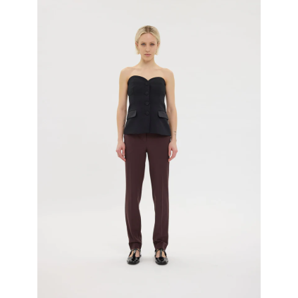 Julia Ankle 053 | Deep Garnet