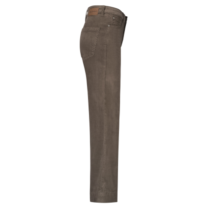 Conny Shiny Cord Inseam | Warm Taupe