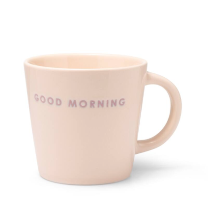 Ceramic Cappucino Cup | Good Morning