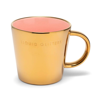 Ceramic Tea Cup | Liquid Glitters