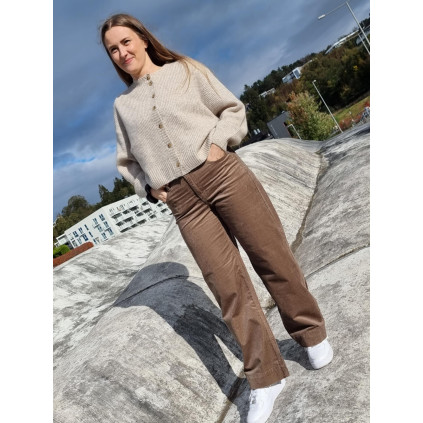 Sisse Cardigan | Sand Melange