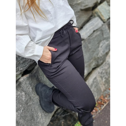 Bibi Jogger Fancy Twill | Black