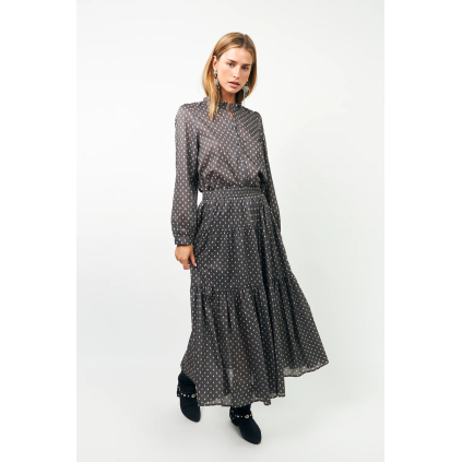 Sunset Maxi Skirt | Dark Blue