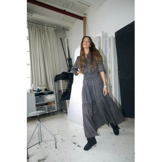 Sunset Maxi Skirt | Dark Blue