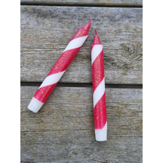 Polka-Glitz | Red, White