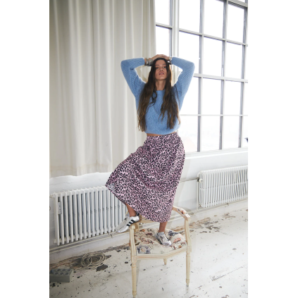 Akane Maxi Skirt | Light Pink