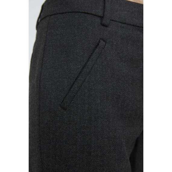 Angelie Pure | Black Grand Herringbone