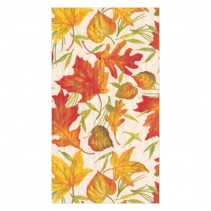Buffet Servietter | Woodland Leaves Ivory