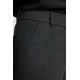 Dena Crop | Black Grand Herringbone