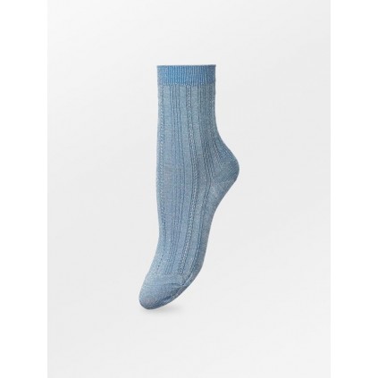 Glitter Drake Sock | Forget Me Not