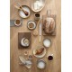 Lunch Plate Jazzy | Cedar Round