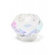Glam Candle | Clear White / White