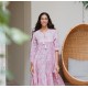 Maya | rosa/hvit kjole