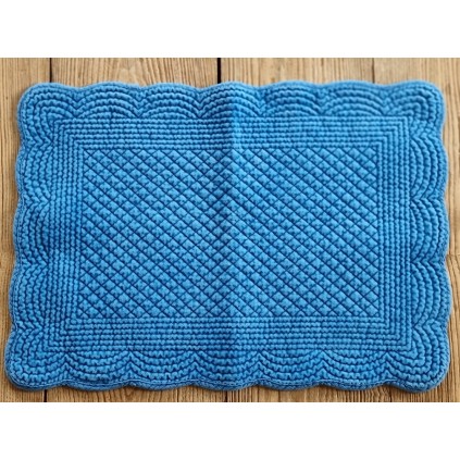 Spisebrikke Velur | Greek Blue