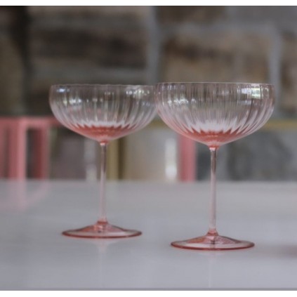 Lyon Champagne Saucer | Rosa