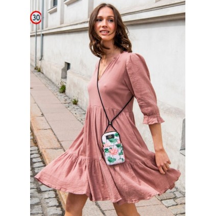 Sofie Mini Dress | Old Pink