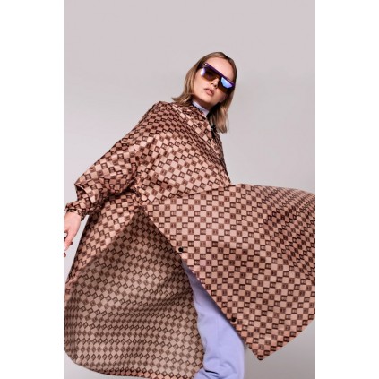 Rain Poncho | Damier