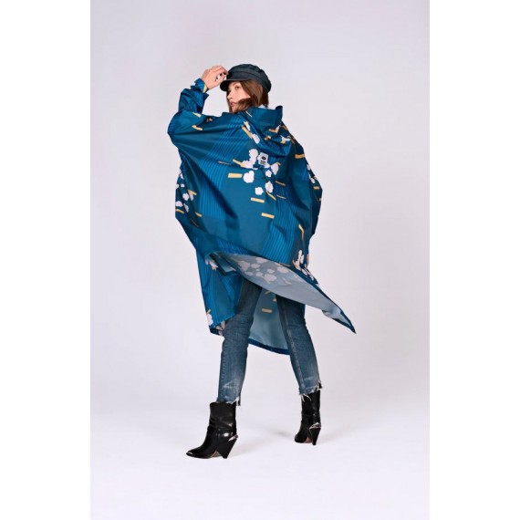 Rain Poncho | Japanese Blossom