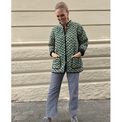 Jamie Quilted SILK Jacket | 44