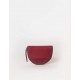 Laura Coin Purse Classic Leather | Ruby