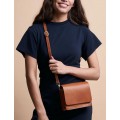 Audrey Mini Classic Leather | Cognac