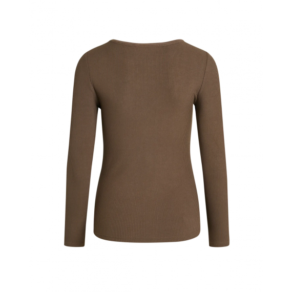 Lisa L/S T-shirt | Brown